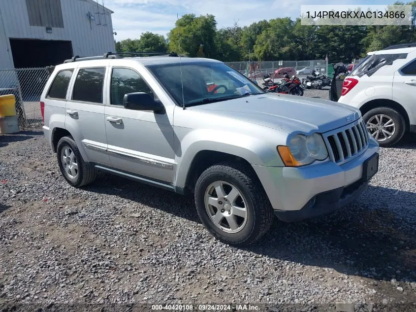 1J4PR4GKXAC134866 2010 Jeep Grand Cherokee Laredo