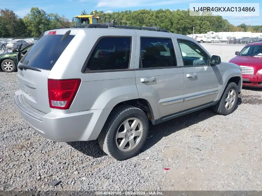 1J4PR4GKXAC134866 2010 Jeep Grand Cherokee Laredo