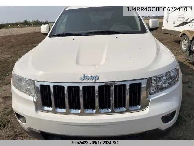 1J4RR4GG8BC672410 2011 Jeep Grand Cherokee Laredo