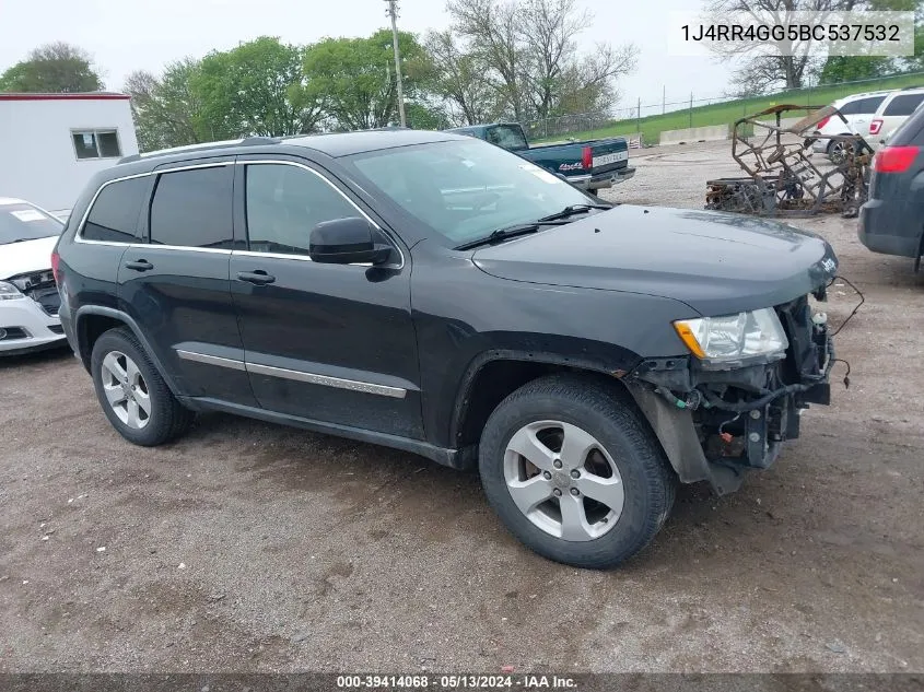 1J4RR4GG5BC537532 2011 Jeep Grand Cherokee Laredo