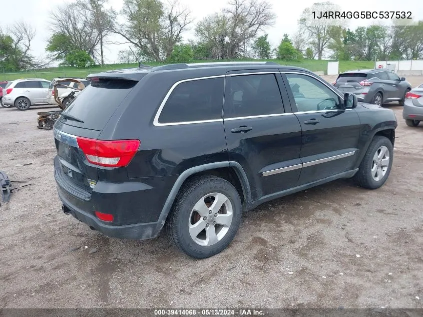 2011 Jeep Grand Cherokee Laredo VIN: 1J4RR4GG5BC537532 Lot: 39414068