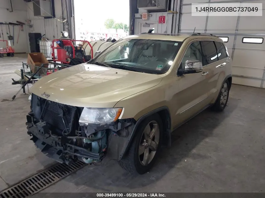 1J4RR6GG0BC737049 2011 Jeep Grand Cherokee Overland