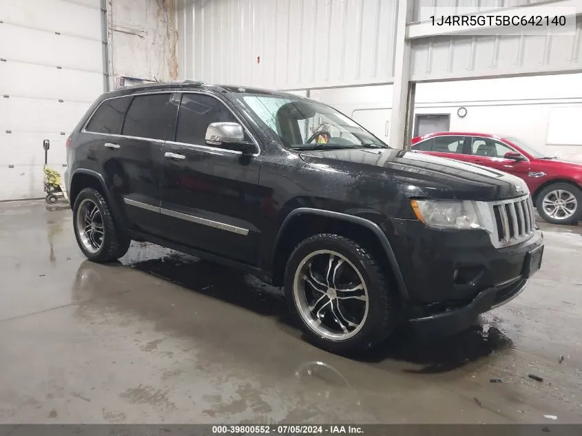 1J4RR5GT5BC642140 2011 Jeep Grand Cherokee Limited