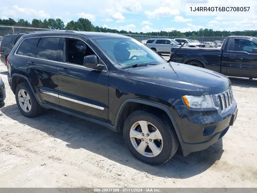 1J4RR4GT6BC708057 2011 Jeep Grand Cherokee Laredo