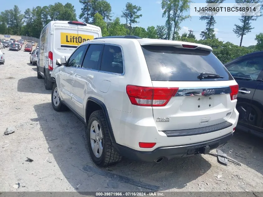 2011 Jeep Grand Cherokee Laredo VIN: 1J4RR4GT1BC548914 Lot: 39871966