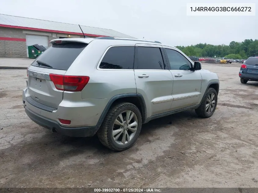 1J4RR4GG3BC666272 2011 Jeep Grand Cherokee Laredo