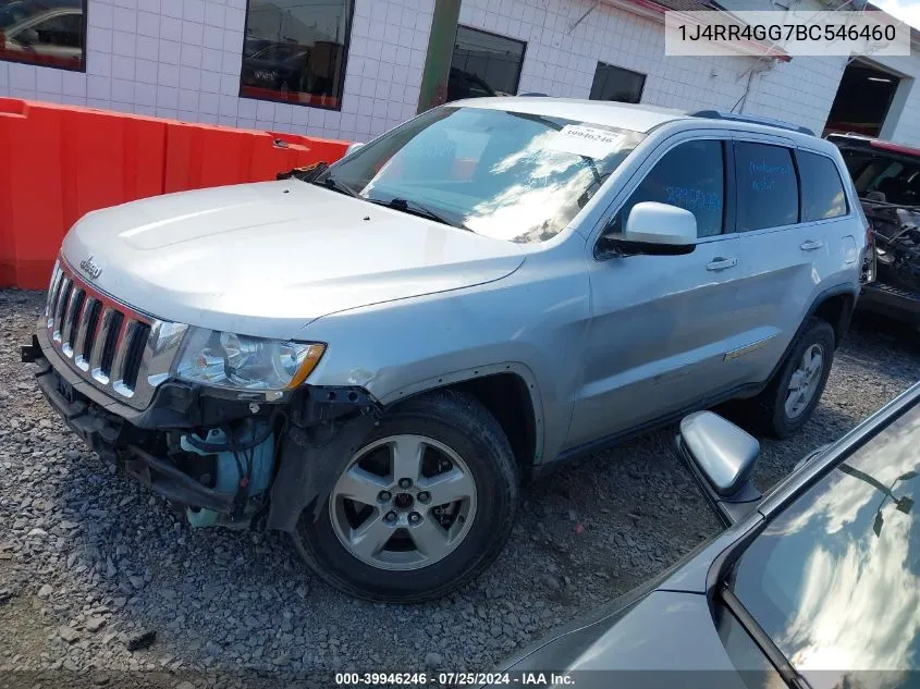 2011 Jeep Grand Cherokee Laredo VIN: 1J4RR4GG7BC546460 Lot: 39946246