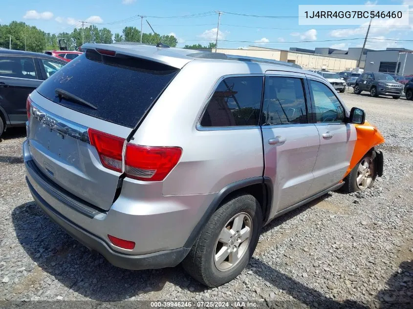 2011 Jeep Grand Cherokee Laredo VIN: 1J4RR4GG7BC546460 Lot: 39946246