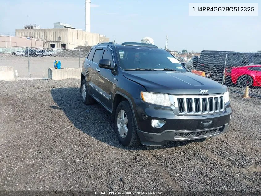 2011 Jeep Grand Cherokee Laredo VIN: 1J4RR4GG7BC512325 Lot: 40011784