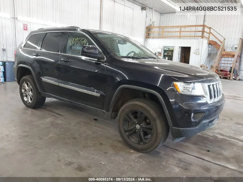 1J4RR4GG8BC521535 2011 Jeep Grand Cherokee Laredo