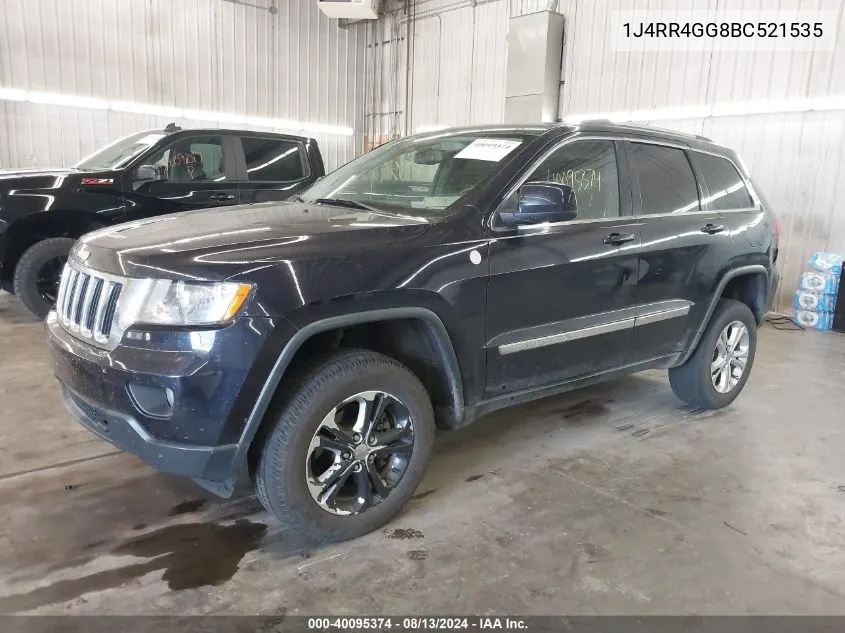 2011 Jeep Grand Cherokee Laredo VIN: 1J4RR4GG8BC521535 Lot: 40095374