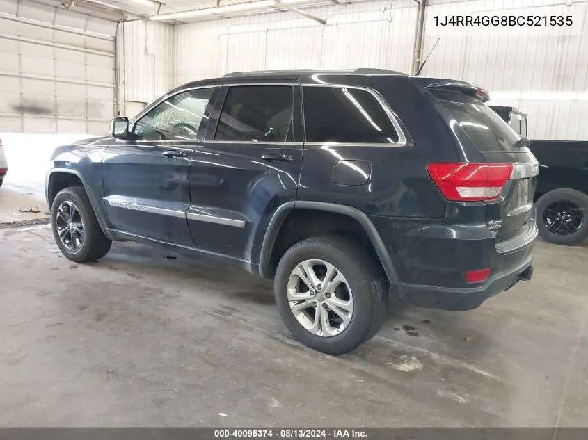 1J4RR4GG8BC521535 2011 Jeep Grand Cherokee Laredo