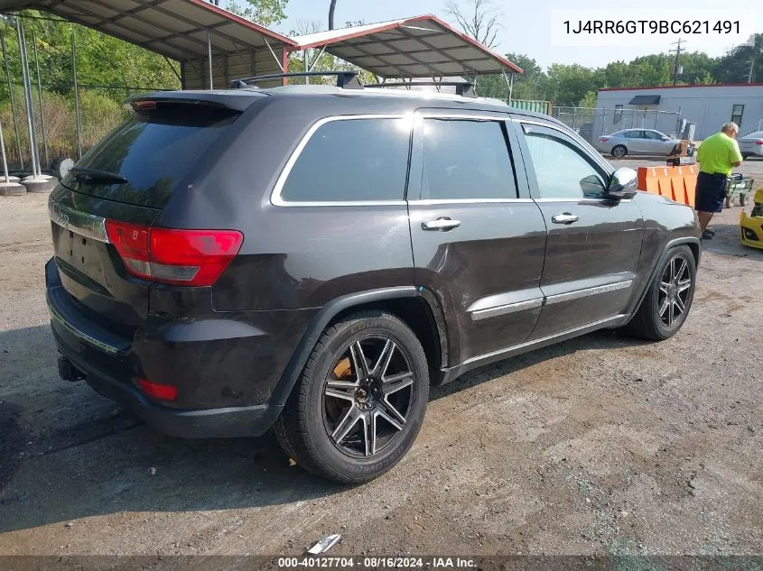 1J4RR6GT9BC621491 2011 Jeep Grand Cherokee Overland