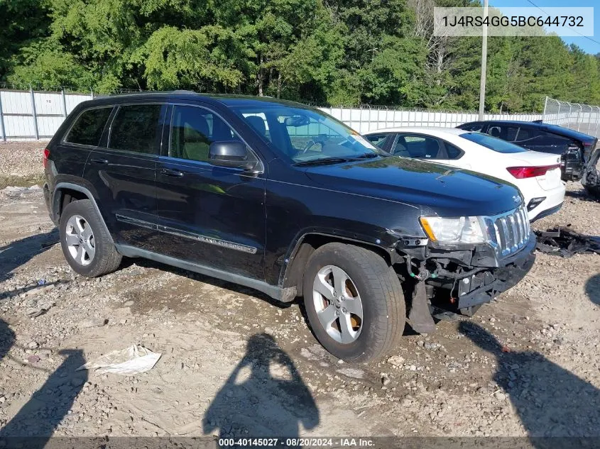 2011 Jeep Grand Cherokee Laredo VIN: 1J4RS4GG5BC644732 Lot: 40145027