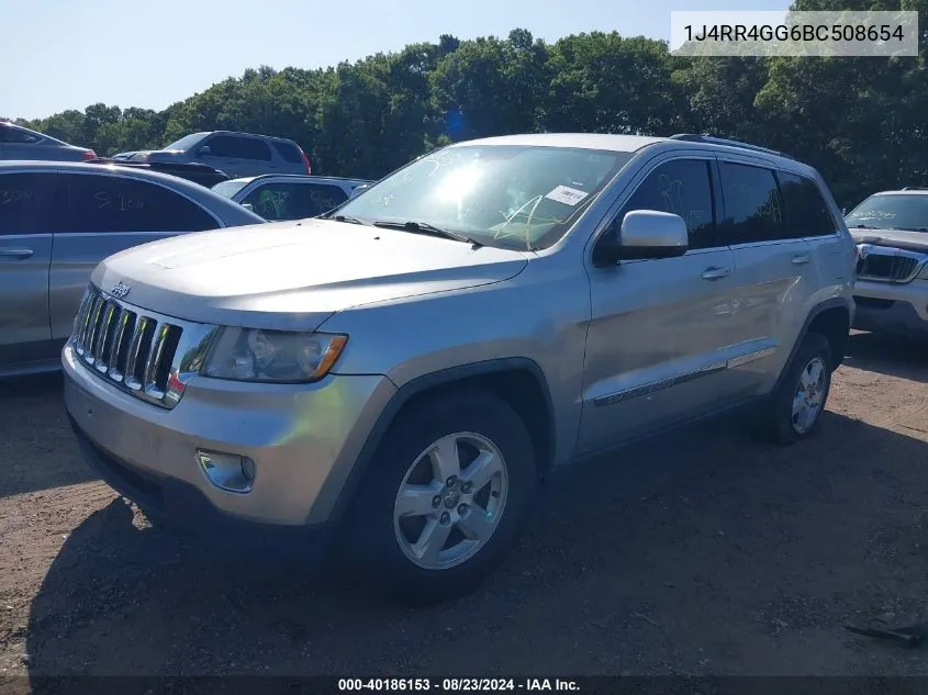 1J4RR4GG6BC508654 2011 Jeep Grand Cherokee Laredo