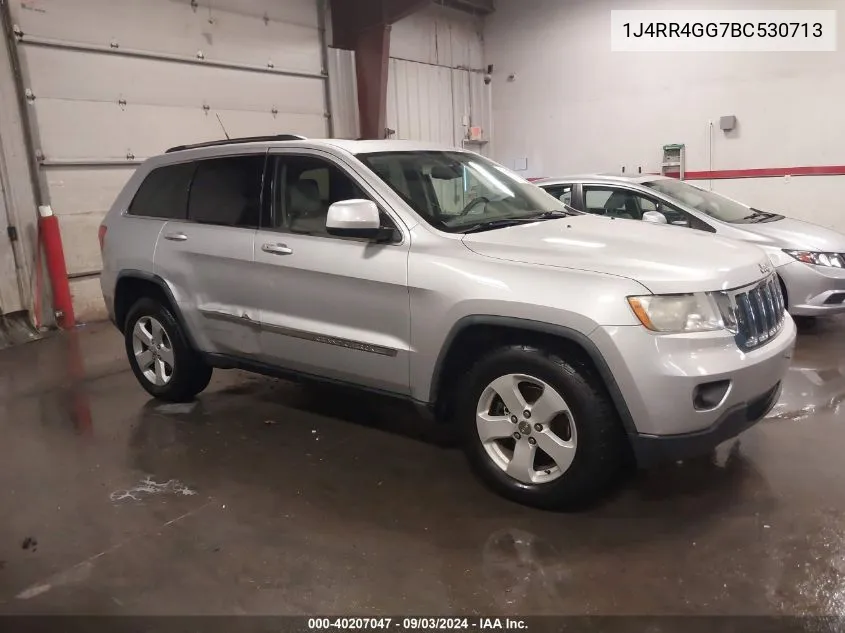 1J4RR4GG7BC530713 2011 Jeep Grand Cherokee Laredo