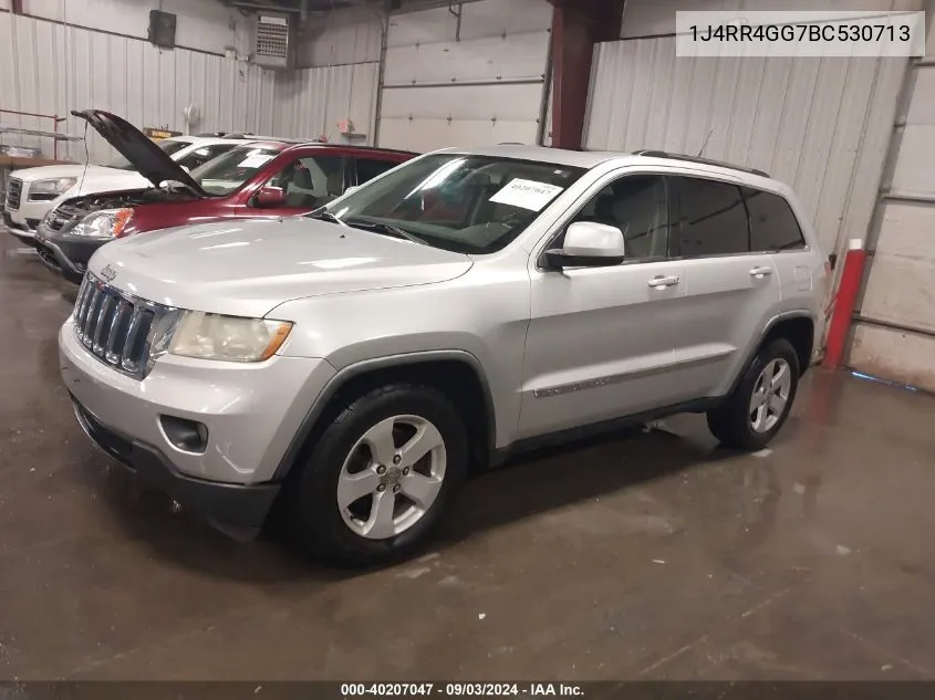 2011 Jeep Grand Cherokee Laredo VIN: 1J4RR4GG7BC530713 Lot: 40207047