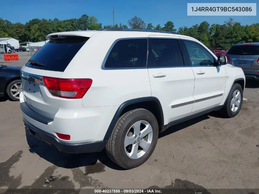 2011 Jeep Grand Cherokee Laredo VIN: 1J4RR4GT9BC543086 Lot: 40237858