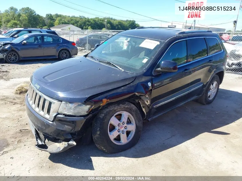 2011 Jeep Grand Cherokee Laredo VIN: 1J4RR4GG8BC515234 Lot: 40254224