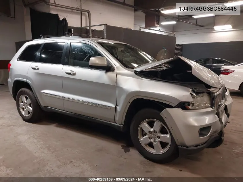 1J4RR4GG3BC584445 2011 Jeep Grand Cherokee Laredo