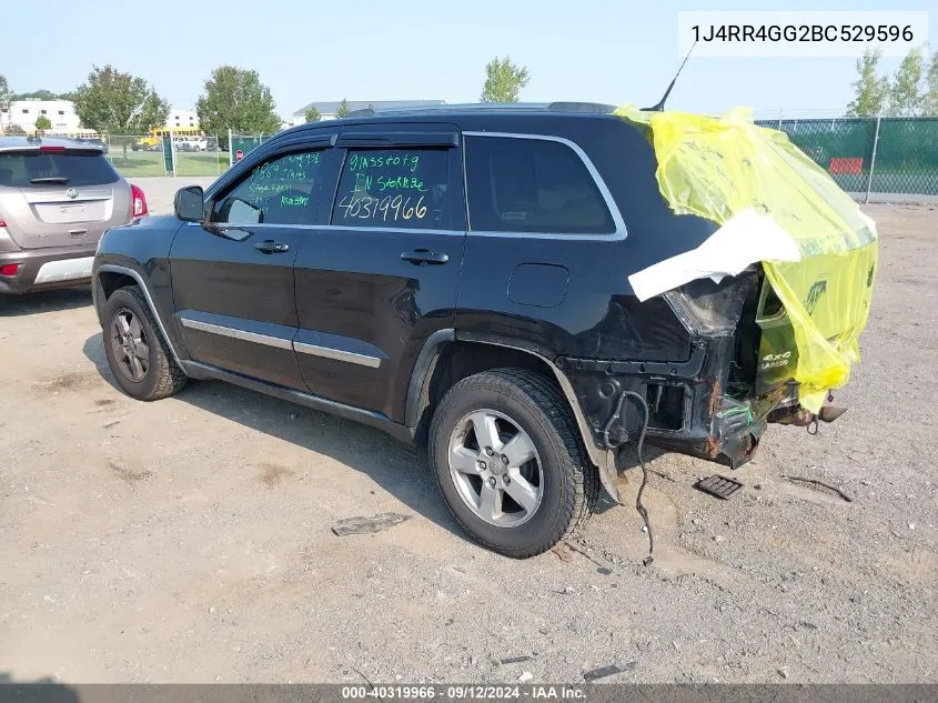 1J4RR4GG2BC529596 2011 Jeep Grand Cherokee Laredo