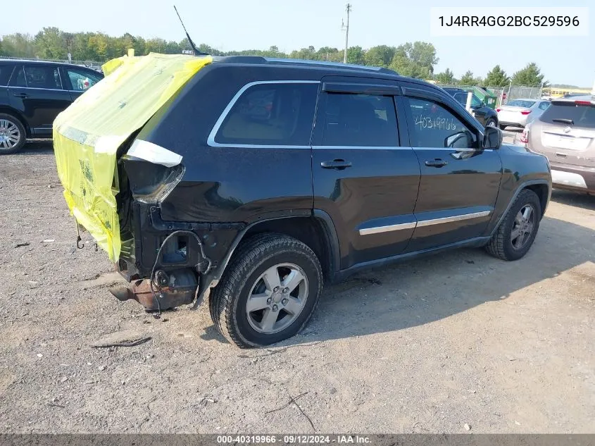 1J4RR4GG2BC529596 2011 Jeep Grand Cherokee Laredo