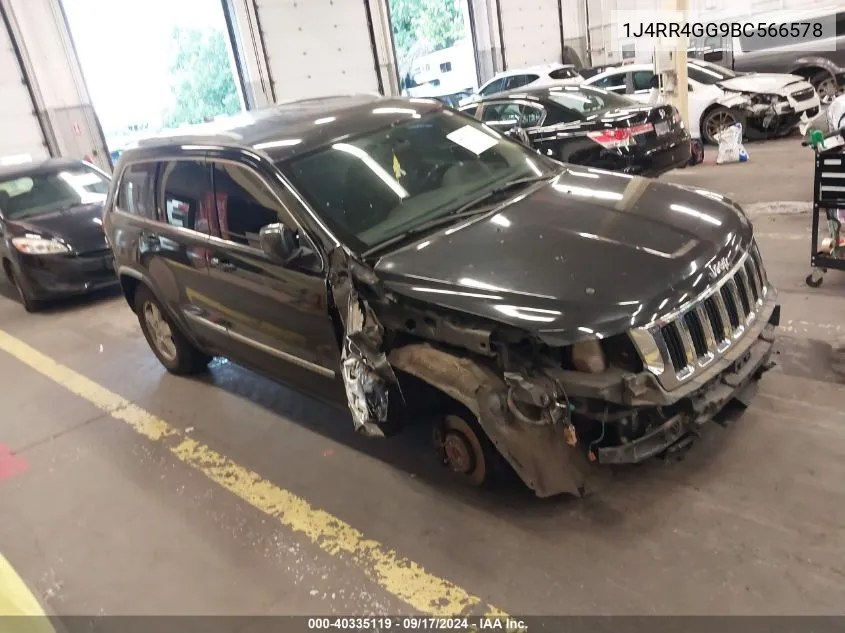 2011 Jeep Grand Cherokee Laredo VIN: 1J4RR4GG9BC566578 Lot: 40335119