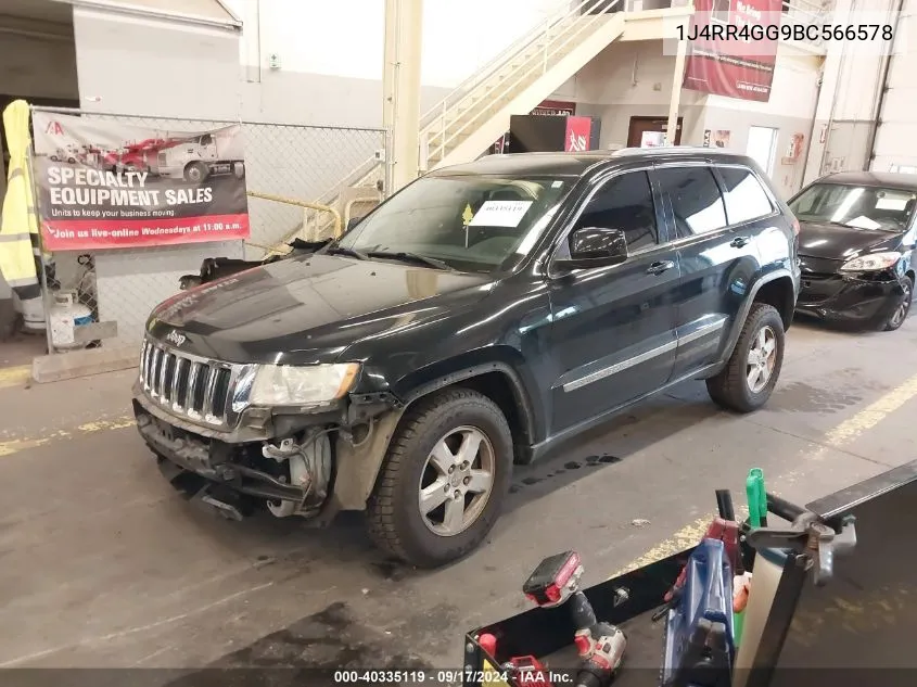 2011 Jeep Grand Cherokee Laredo VIN: 1J4RR4GG9BC566578 Lot: 40335119