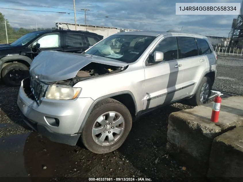 1J4RS4GG8BC658334 2011 Jeep Grand Cherokee Laredo