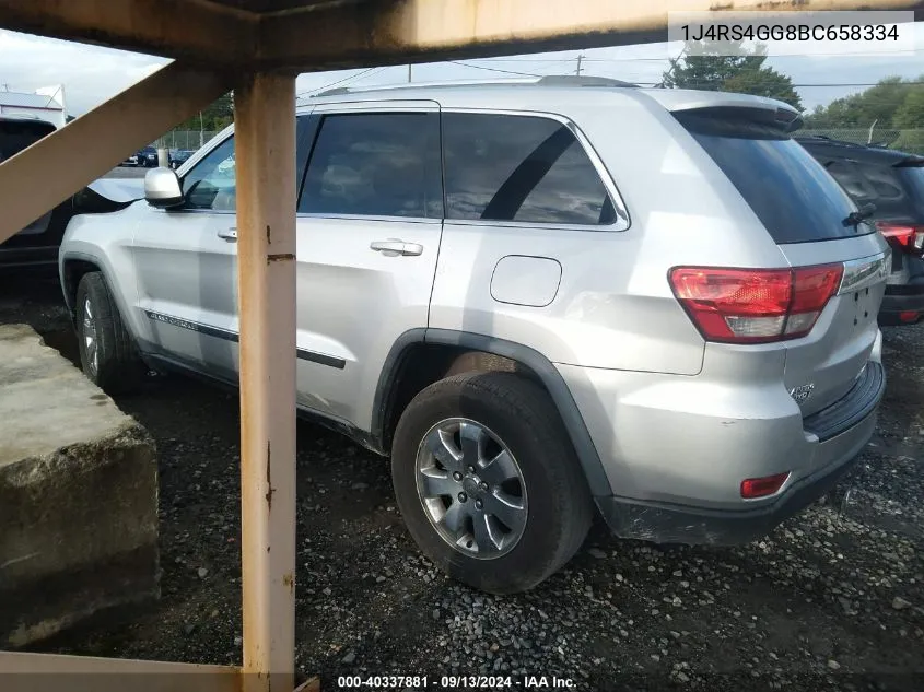 1J4RS4GG8BC658334 2011 Jeep Grand Cherokee Laredo