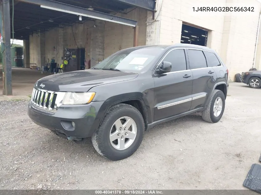 1J4RR4GG2BC566342 2011 Jeep Grand Cherokee Laredo