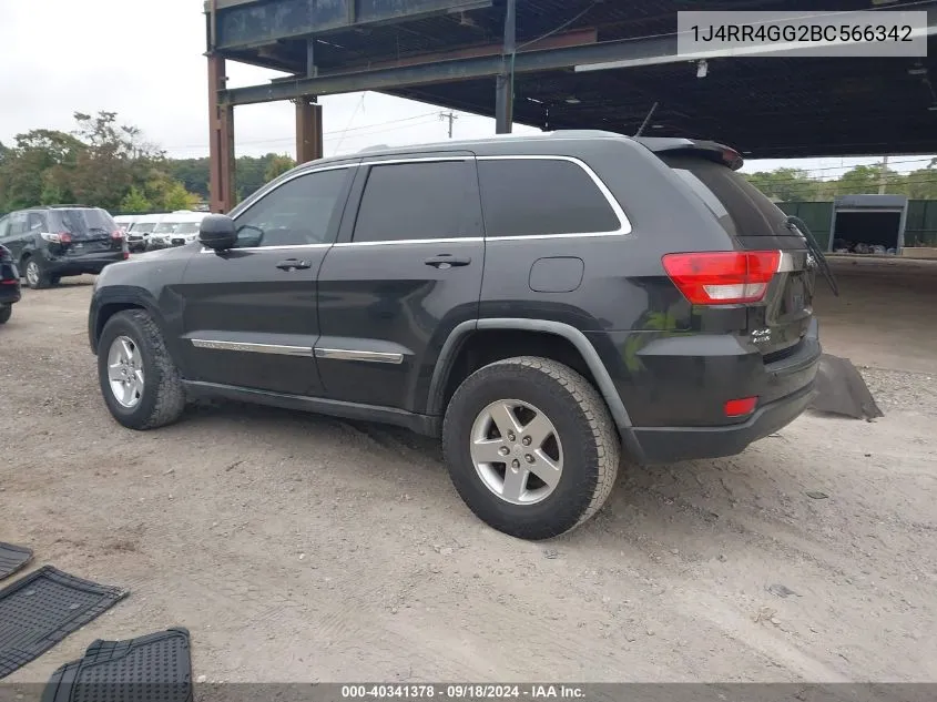 2011 Jeep Grand Cherokee Laredo VIN: 1J4RR4GG2BC566342 Lot: 40341378