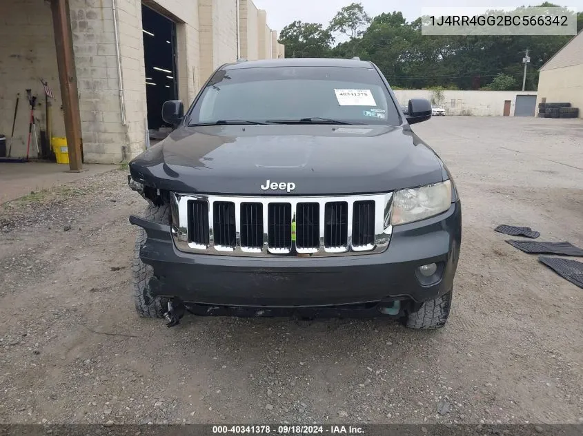 1J4RR4GG2BC566342 2011 Jeep Grand Cherokee Laredo