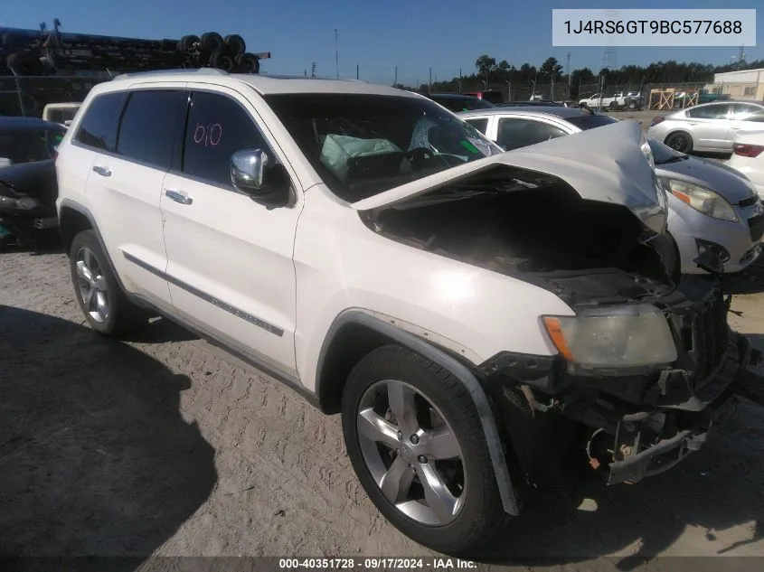 2011 Jeep Grand Cherokee Overland VIN: 1J4RS6GT9BC577688 Lot: 40351728