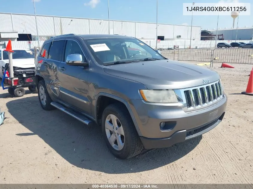 1J4RS4GGXBC611256 2011 Jeep Grand Cherokee Laredo