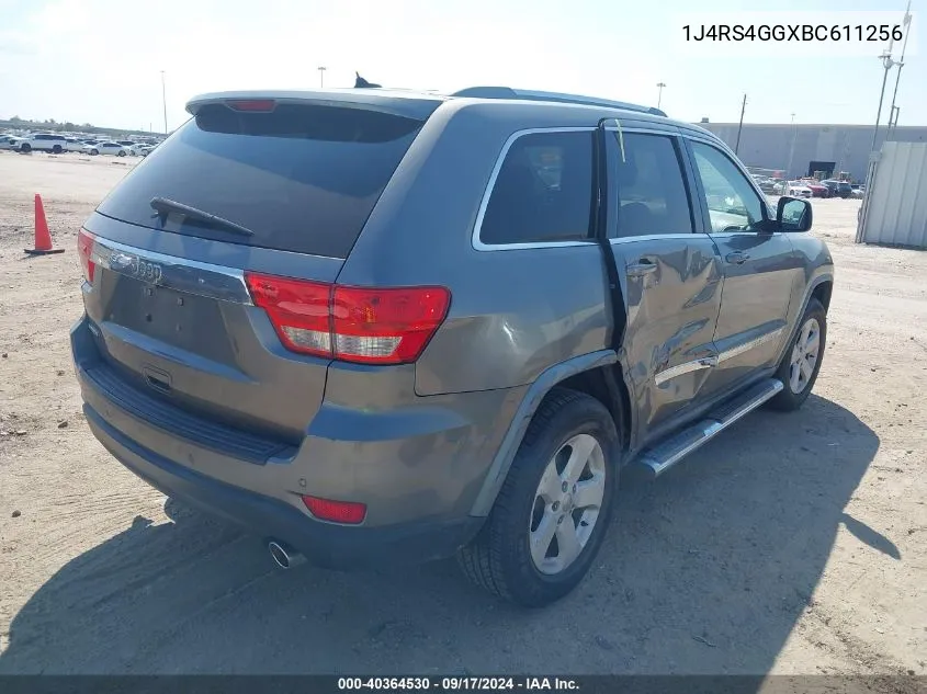 2011 Jeep Grand Cherokee Laredo VIN: 1J4RS4GGXBC611256 Lot: 40364530