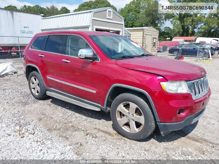 2011 Jeep Grand Cherokee Limited VIN: 1J4RS5GG7BC690844 Lot: 40369509