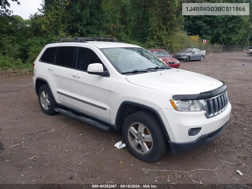 1J4RR4GG3BC511866 2011 Jeep Grand Cherokee Laredo