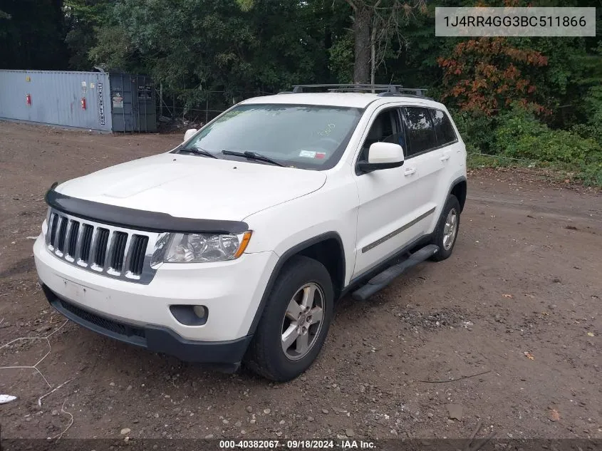 2011 Jeep Grand Cherokee Laredo VIN: 1J4RR4GG3BC511866 Lot: 40382067