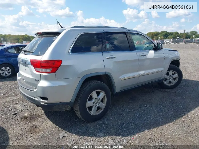 2011 Jeep Grand Cherokee Laredo VIN: 1J4RR4GG4BC561661 Lot: 40391785