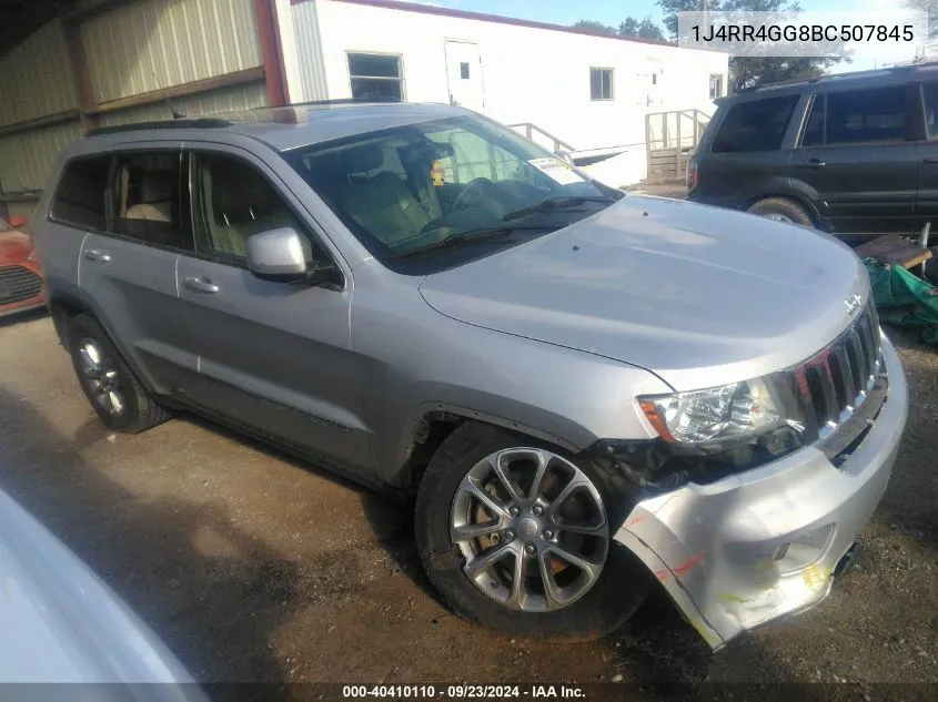 1J4RR4GG8BC507845 2011 Jeep Grand Cherokee Laredo