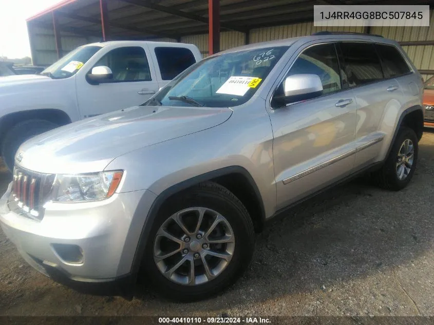 2011 Jeep Grand Cherokee Laredo VIN: 1J4RR4GG8BC507845 Lot: 40410110