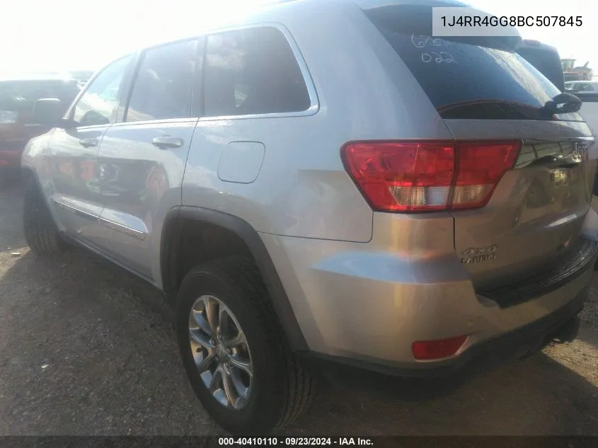 1J4RR4GG8BC507845 2011 Jeep Grand Cherokee Laredo