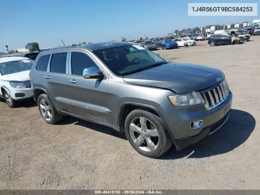 1J4RS6GT9BC584253 2011 Jeep Grand Cherokee Overland