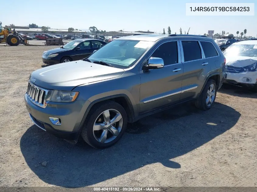 1J4RS6GT9BC584253 2011 Jeep Grand Cherokee Overland