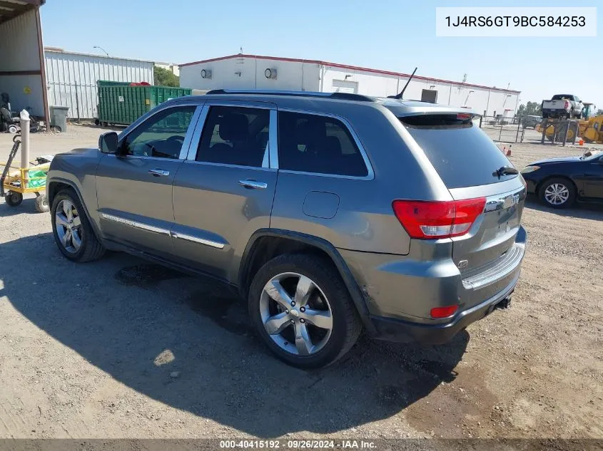 2011 Jeep Grand Cherokee Overland VIN: 1J4RS6GT9BC584253 Lot: 40415192