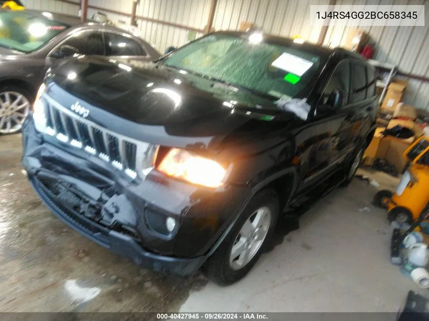 1J4RS4GG2BC658345 2011 Jeep Grand Cherokee Laredo