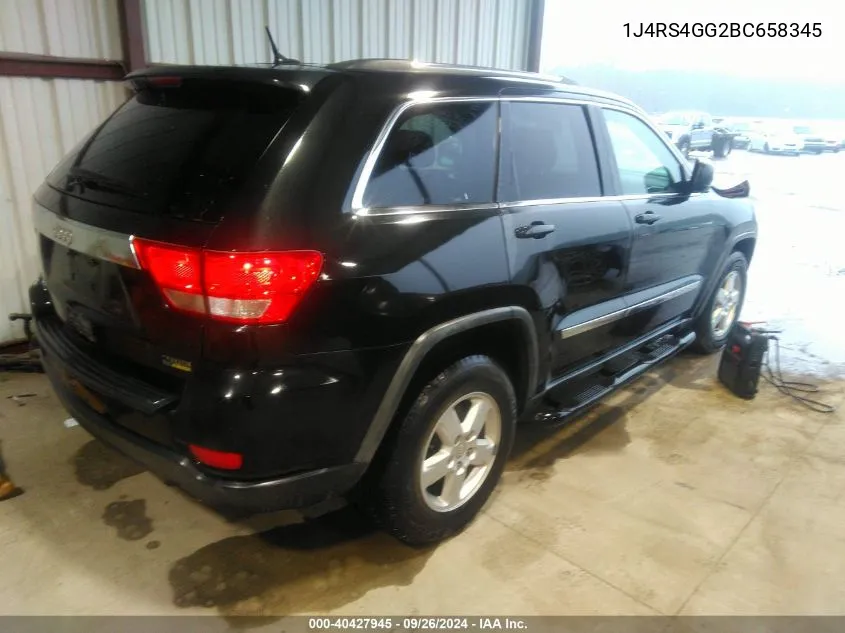 1J4RS4GG2BC658345 2011 Jeep Grand Cherokee Laredo