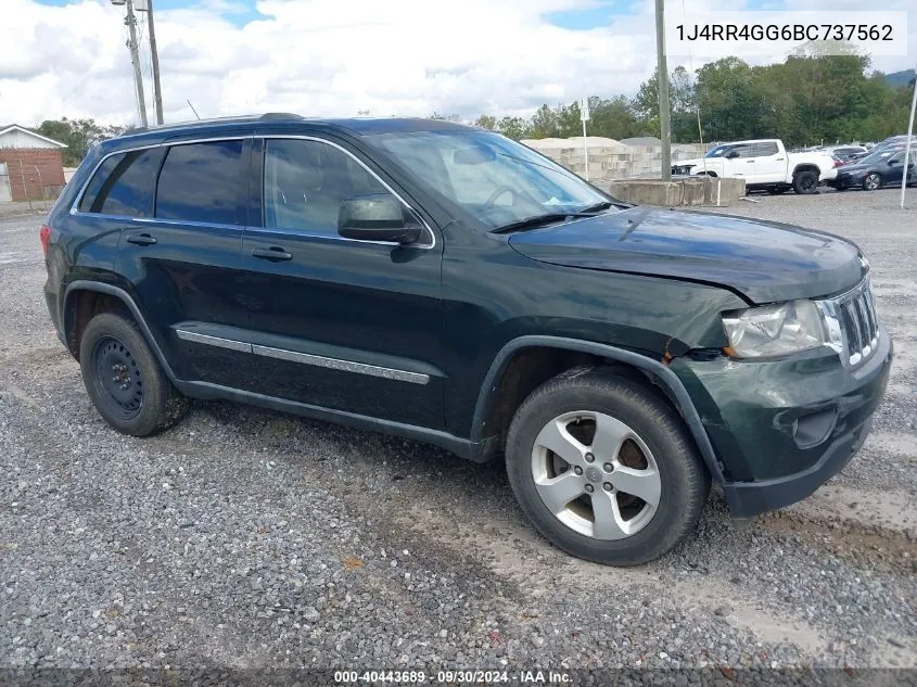 2011 Jeep Grand Cherokee Laredo VIN: 1J4RR4GG6BC737562 Lot: 40443689