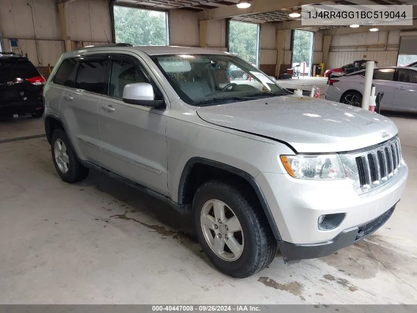 2011 Jeep Grand Cherokee Laredo VIN: 1J4RR4GG1BC519044 Lot: 40447008